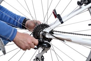 regulacja przerzutki rowerowej